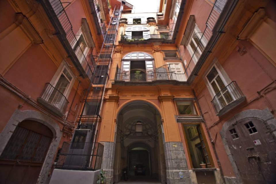B&B Palazzo Ruffo Di Bagnara Nápoles Exterior foto